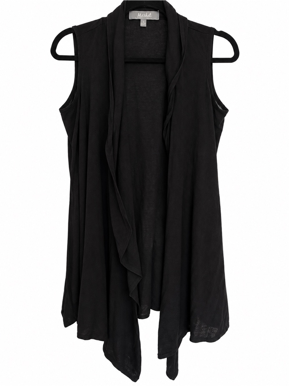 Marled Women’s Flowy Vest Black